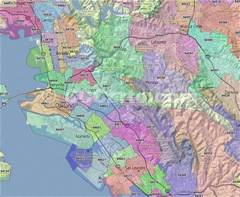 California Zip Code Map Guide - Find comprehensive zip code maps ...