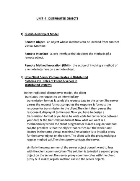 Image result for Distributed Object Technologies in Java