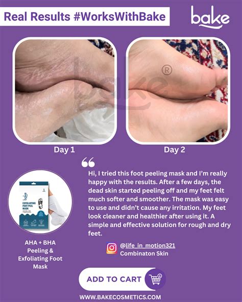 AHA + BHA Peeling & Exfoliating Foot Mask