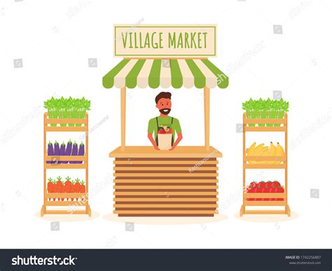 Local Market Cartoon 的图像结果