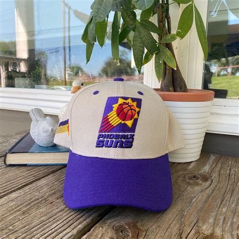phoenix suns hat stiff hat in perfect condition and... - Depop