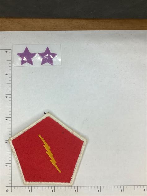 VINTAGE US ARMY 5th REGIMENTAL COMBAT TEAM PATCH | #4705630853