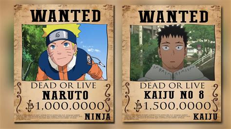 Anime Wanted Poster PSD Template – Editable Poster | Celite | Celite