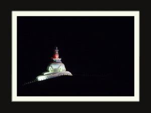 Shanti Stupa Paper Print - Decorative posters in India - Buy art, film ...