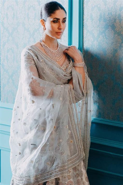 Kareena Kapoor Khan's icy blue Rahul Mishra lehenga is for every bride ...