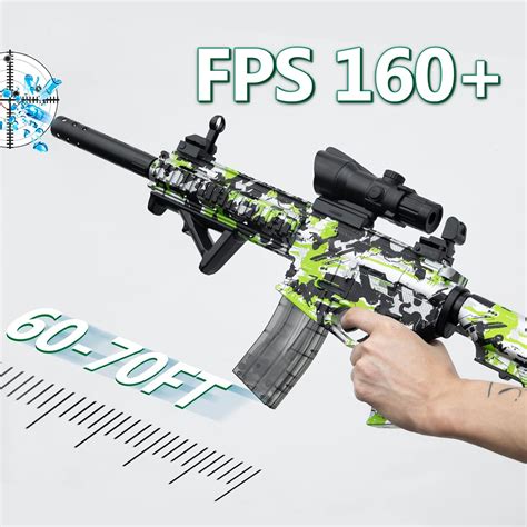 Buy Electric Gel Ball Blaster 2 Modes with 10,000 Gel Balls, M416 ...