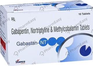 Buy Gabastan Nt Strip Of 10 Tablets Online & Save Up to 24% at PharmEasy