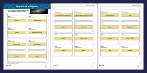 Space Draw and Guess
