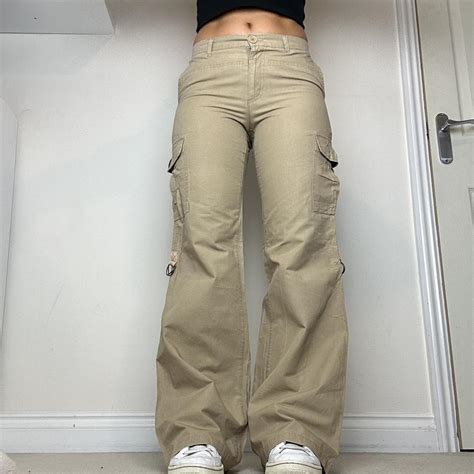 Women's Tan Trousers | Depop