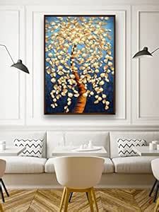 Artsense Painting for wall decoration Abstract tree wall painting for ...