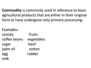 Commodity Examples 的图像结果