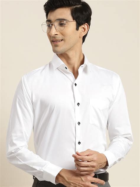 Formal White Shirt Man