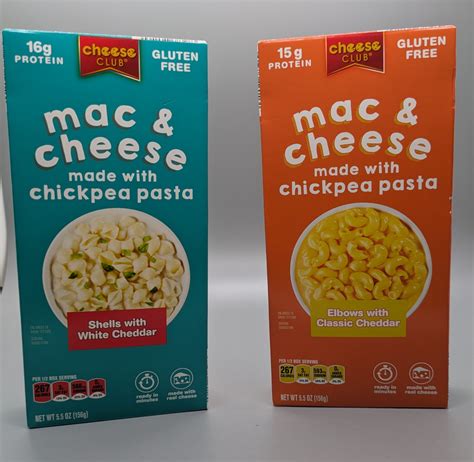 Cheese Club Mac & Cheese Made with Chickpea Pasta | Aldi Reviewer