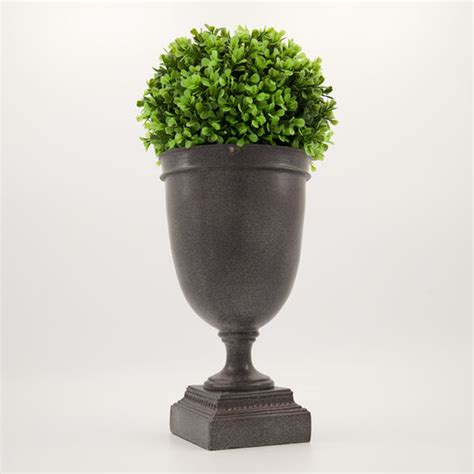 Green Artificial Boxwood Plant 46x20cm - TK Maxx UK