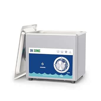 DK SONIC Ultrasonic Cleaner, 1.5L 60W Ultrasonic Eyeglass Cleaner with ...
