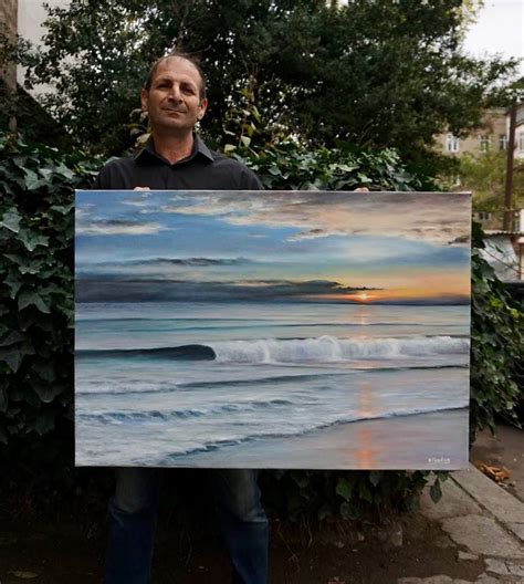 ENDLESS DREAMS - realistic moody seascape oil painting Painting by ...