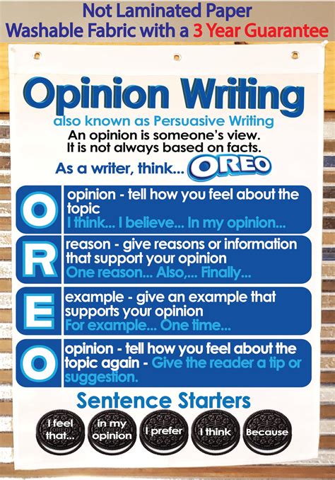 Opinion Writing Anchor Chart Opinion Writing Transition Words Writing