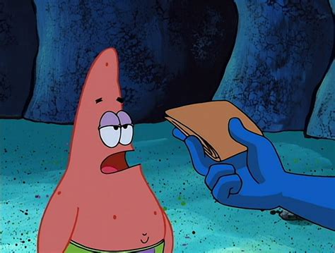 Patrick Wallet Meme Template