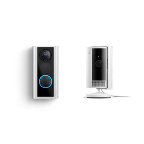Ring Peephole Camera (34-55mm) + Indoor Camera (Door View Cam + Indoor