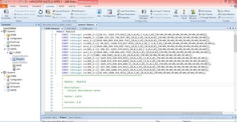 ABB Robot Program 的图像结果