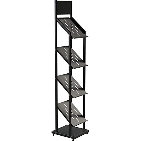 Pragati Systems ® Prime Quality CRCA Steel Magazine Holder Display ...