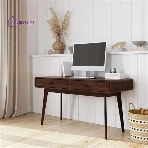Artyom Solid Sheesham Wood Study Table for Students – LivIn Styles
