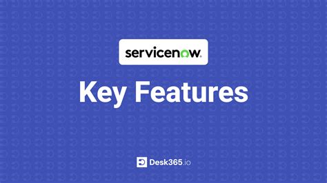 Image result for ServiceNow Features
