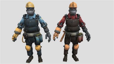 Engineer TF2 3D Model 的图像结果