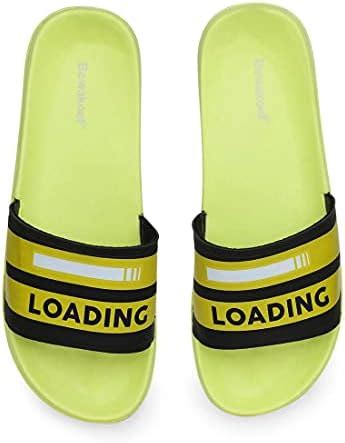 Buy Bewakoof Men Printed Multicolor Load Game Flat Lightweight Sliders ...