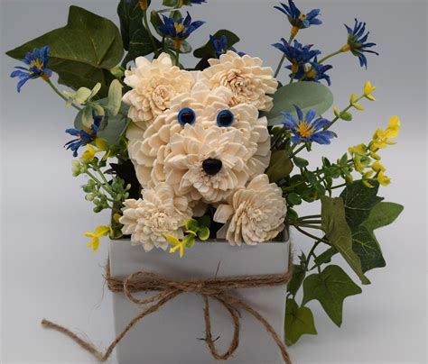 How To Make A Dog Flower Arrangement at Melissa Trexler blog