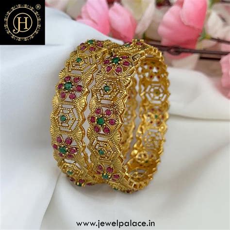 Exclusive Gold Plated Traditional Bangles – Jewel Palace