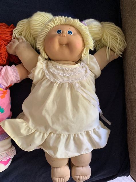 Cabbage Patch doll original VINTAGE WITH TOOTH - comes with birth ...