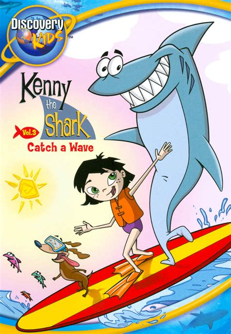 Download Kenny The Shark Surfing Wallpaper | Wallpapers.com