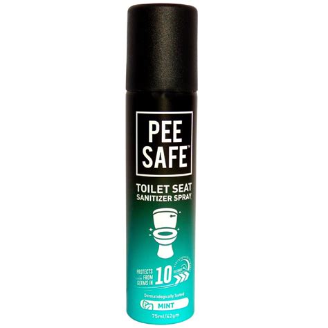 Pee Safe Mint Toilet Seat Sanitizer, 75 ml Price, Uses, Side Effects ...