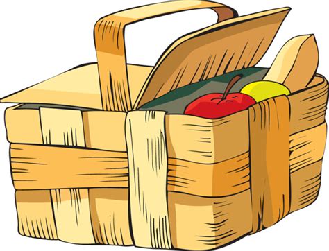 Picnic basket clip art clipartfest - WikiClipArt