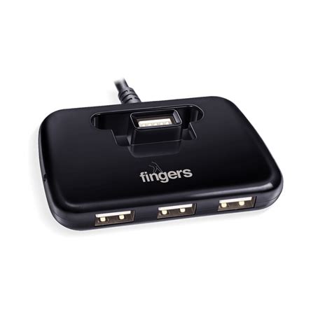 FINGERS Quadrant U2.0 USB Hub | 4-port USB 2.0
