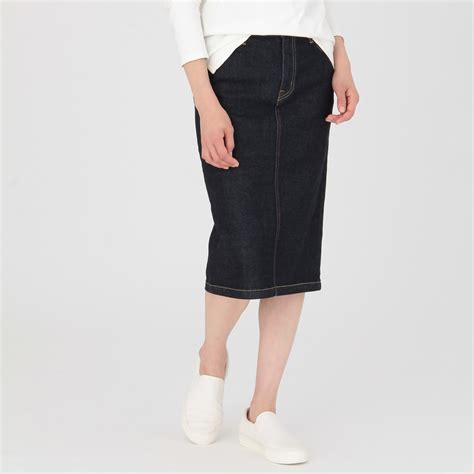 OGC STRETCH DENIM SKIRT | MUJI