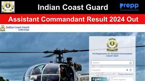 Coast Guard Assistant Commandant Result 2024 Out: Download Merit List ...