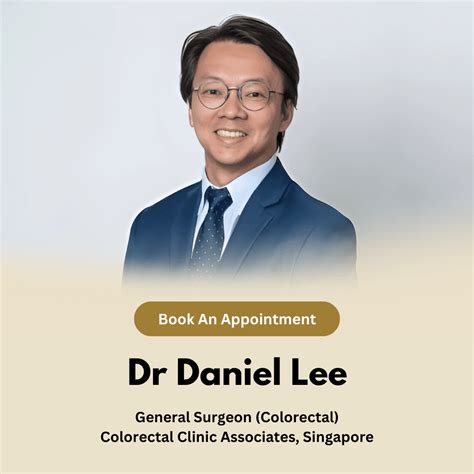 Dr Daniel Lee - Colorectal Surgeon in Singapore - 365Asia