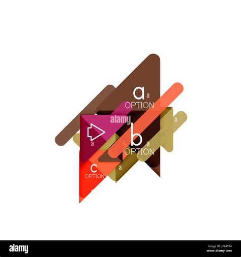 Triangle data visualization design, option infographic layout. Triangle data visualization ...