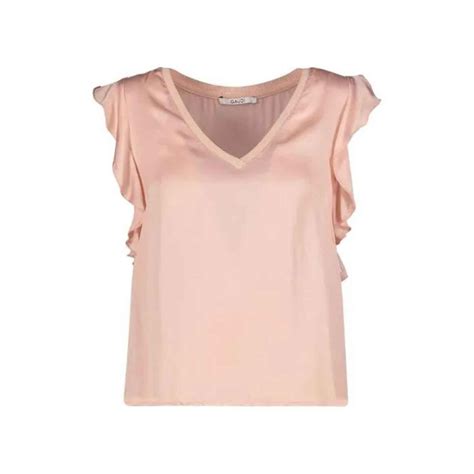 Gaudi Blusa Scollo V S-Maniche Color English Rose | Miravia