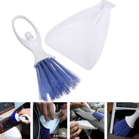 Jaz o Ride 2in1 Mini Car Cleaning Brush Broom Dustpan Set + Keyring of ...