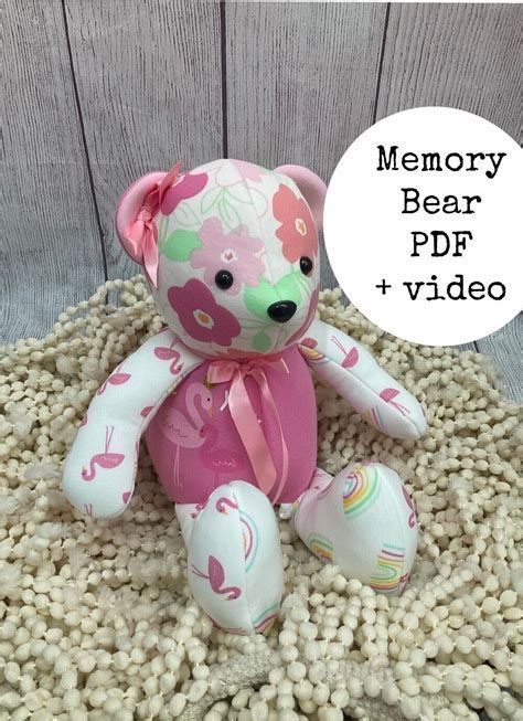 Image result for Memory Teddy Bear Patterns Free