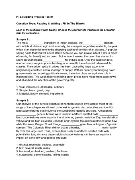 Image result for Pte Reading Practice Test Free