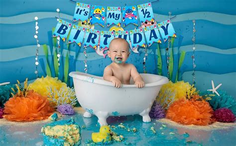 Party Propz Its My Half Birthday Banner(cardstock) - Set Of 1 Pcs ...