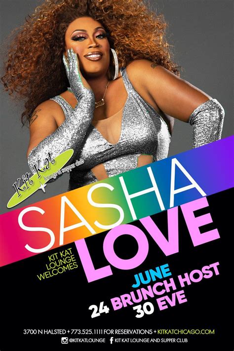 Sasha Love - June 2023 • Kit Kat | Drag Show Chicago