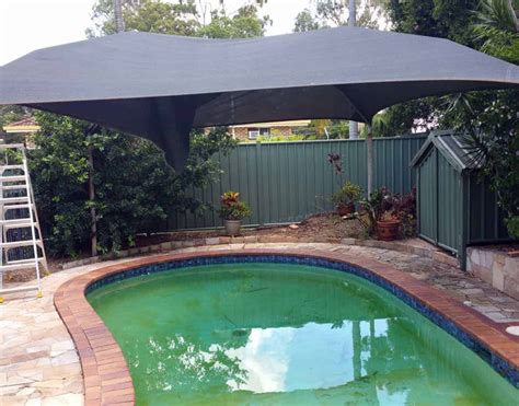 Pool Shade Sails Brisbane - Swimming Pool Shade - Superior Shade Sails