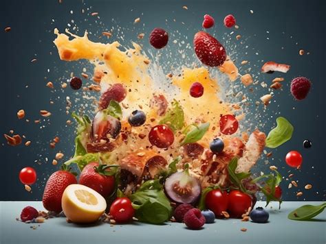 Image result for Exploding Food