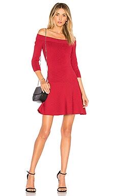 cupcakes and cashmere Whitley Mini Dress in Crimson | REVOLVE