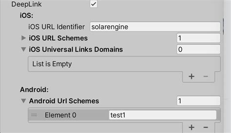 Image result for Unity Enable Deep Linking